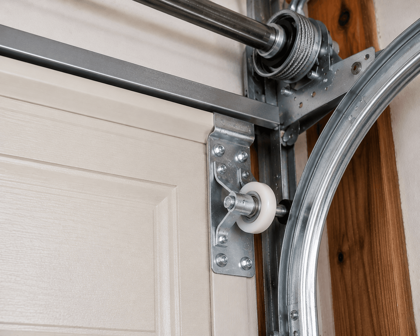 Garage door mechanism operating correctly after professional service