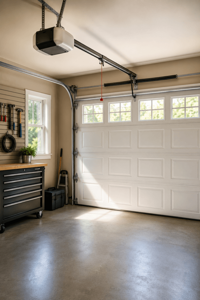 Clean-and-organized-garage-interior